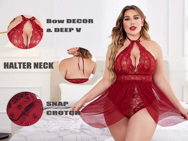 Plus Size Lingerie for Women