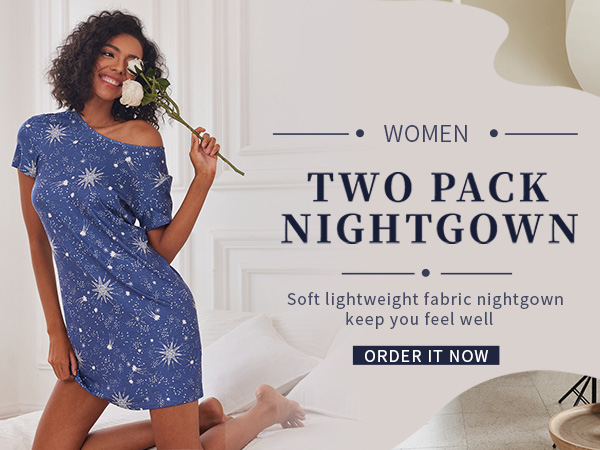 two pack nightgown