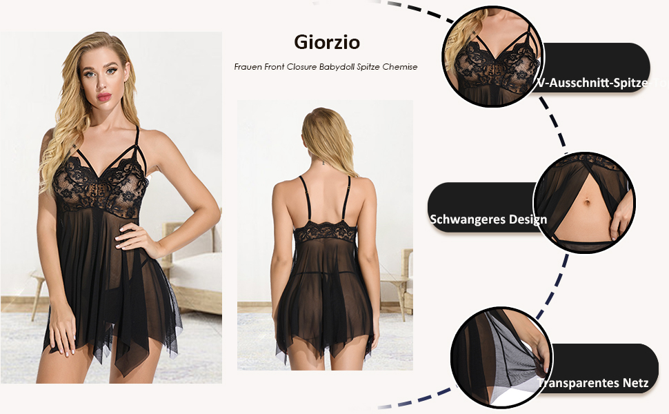 black lingerie for women