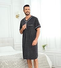 mens night gown