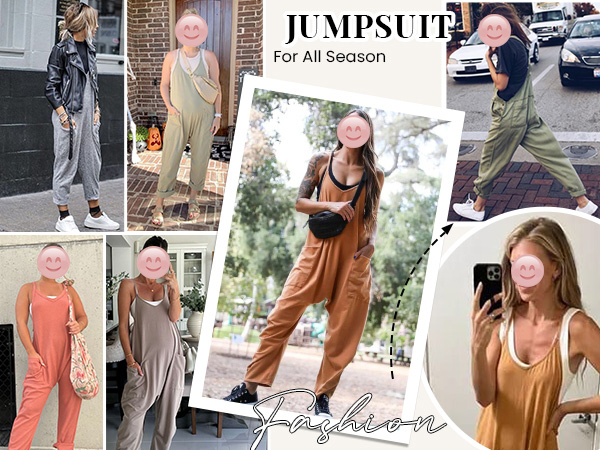 Sleeveless Jumpsuits