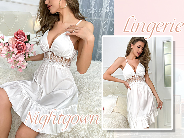 nightgown lingerie dress