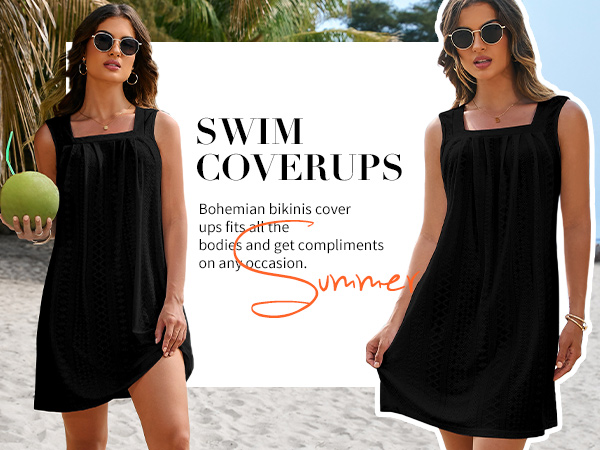 women;s swimsuit cover up dress