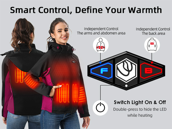 WASOTO Heated Jackets for Women