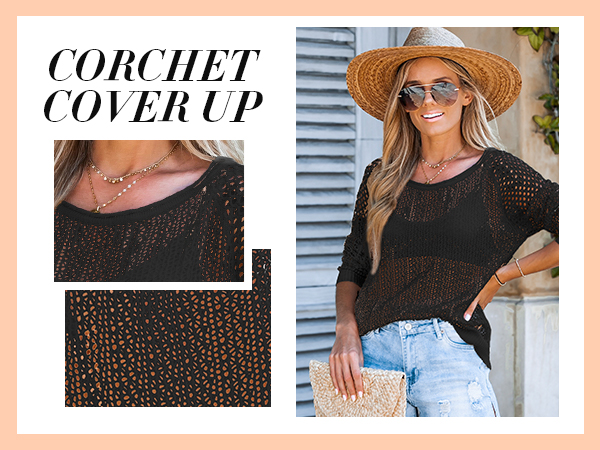 crochet cover up top