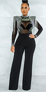 sequin jumpsuit for women