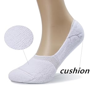 Cushion no show socks