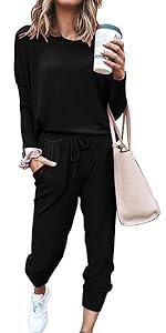 AMiERY Women''s Pajamas Sets Sweatsuits Sets