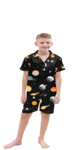 kids silk pajamas