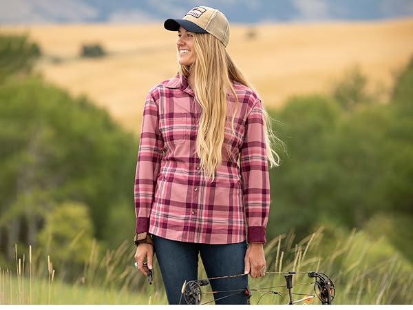 boyfriend fit, lightweight, flannel, relaxed fit, regular fit, pink, maroon, plaid, button down