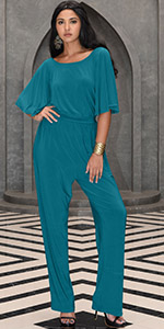 Womens Sexy Sleeveless Wide Leg Pants Cocktail Pantsuit Jumpsuit Romper