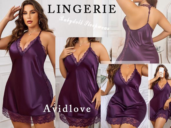 Lace Chemise Nightgown