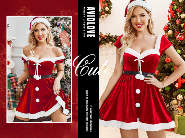 sexy christmas costume for women