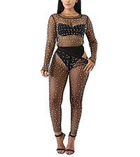 Mesh Two Piece Outfits