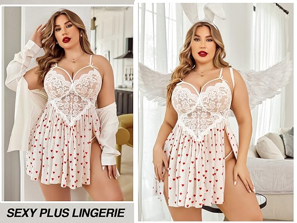 white lingerie for women