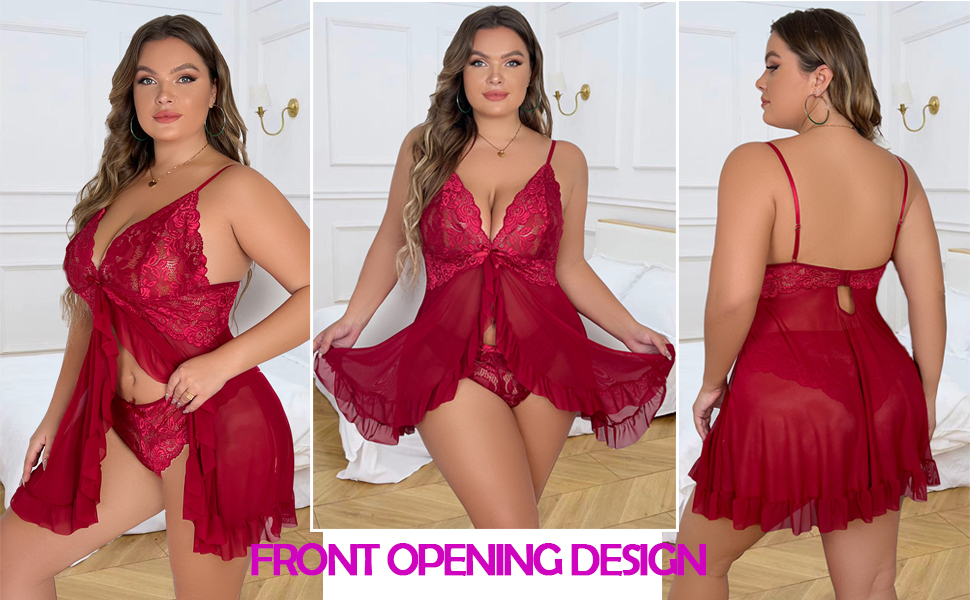 plus size babydoll