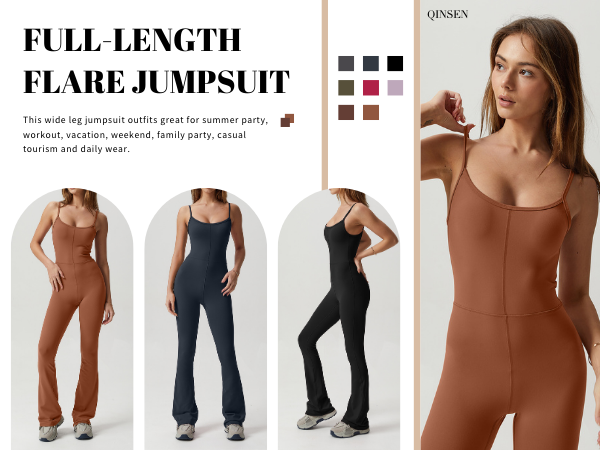 brown jumpsuit