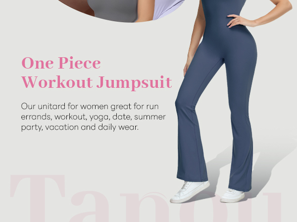 Flare jumpsuits for women