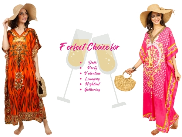 kaftan dresses for women