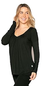 JJ Winks, pajama, comfy lounging shirt, built in bra