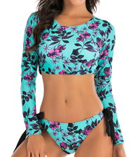 Floral 2 piece Swimsuit