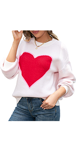 heart valentine sweater