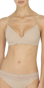 natori; bliss perfection; contour bra; underwire; full coverage; everyday bra; t-shirt bra