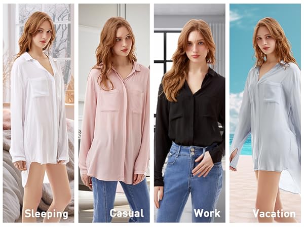 Button Down Shirts for Women