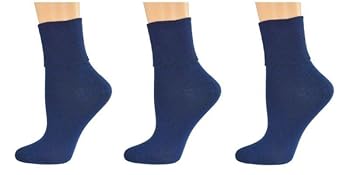 Navy 3 pair Pack Socks