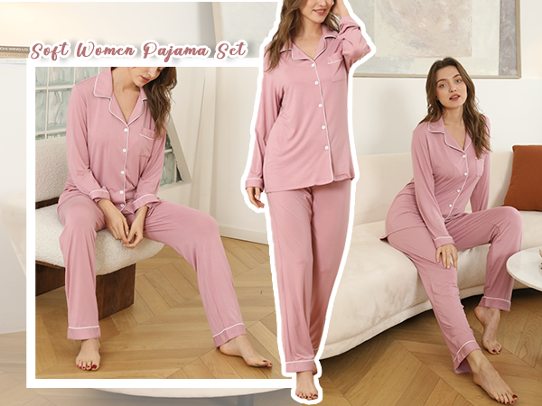 Pink Pajama Set