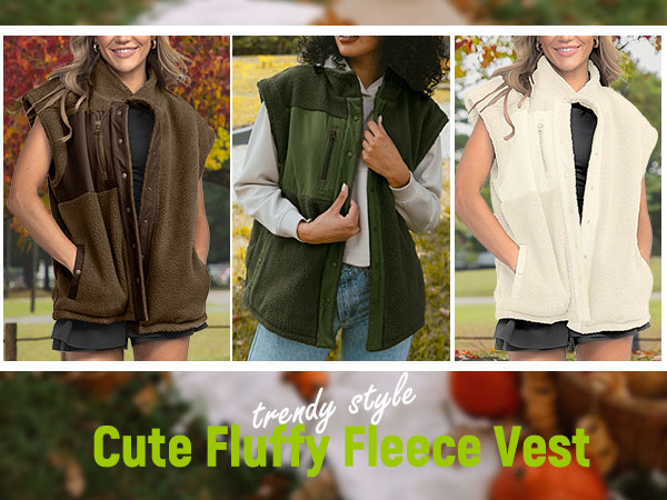 Wefebi Fuzzy vest