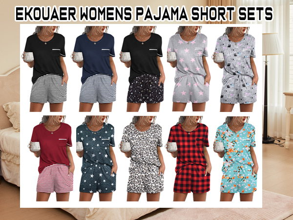 short pajama set