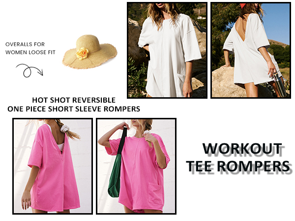 Women&#39;s Tee Rompers