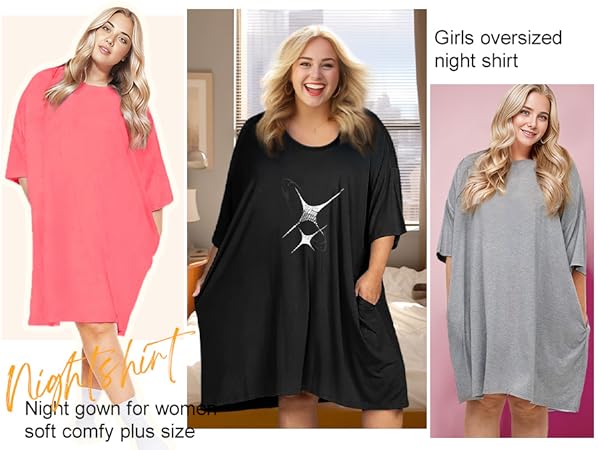 Plus Size Nightgowns