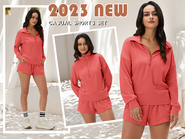 Shorts Tracksuit Sets