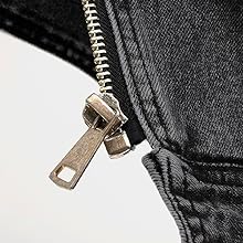 metal zipper