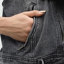 2 Slit Zipper Pockets