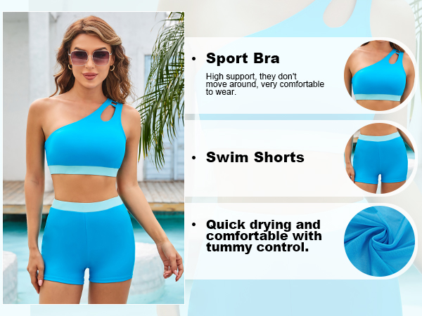 3 piece swimsuits for women