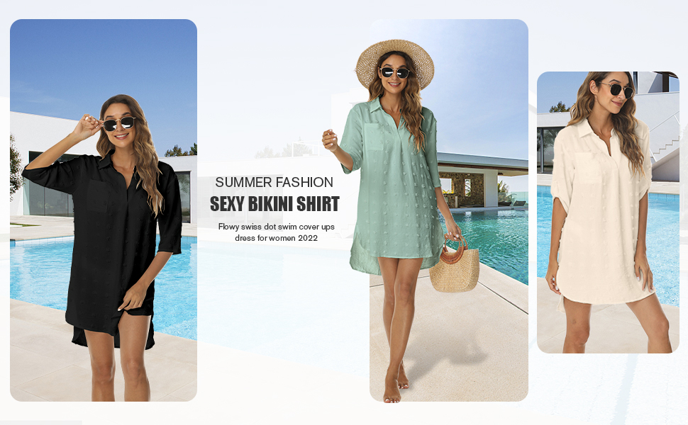 pool cover up women beach vacation wear swimwear coverups for women sheer maternity cover up dress