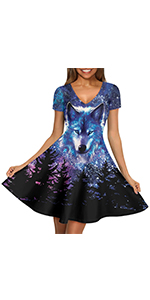 wolf dress