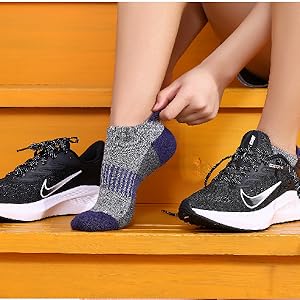 u i running socks womens running ladies sock athletic support toe ankle ankle shoe arch  cotton 