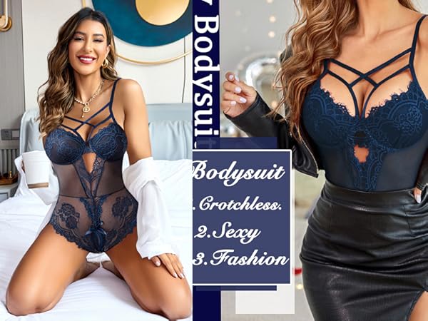 Navy Blue Lingerie