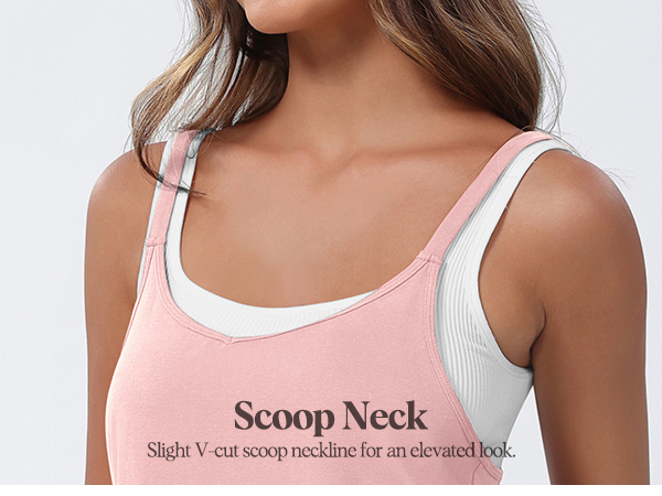 scoop neck