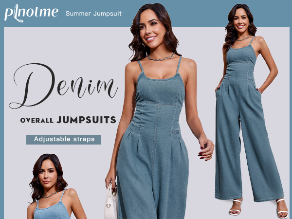 DENIM JUMPSUITS