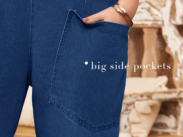 big side pockets