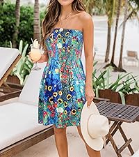 colorful printed dress