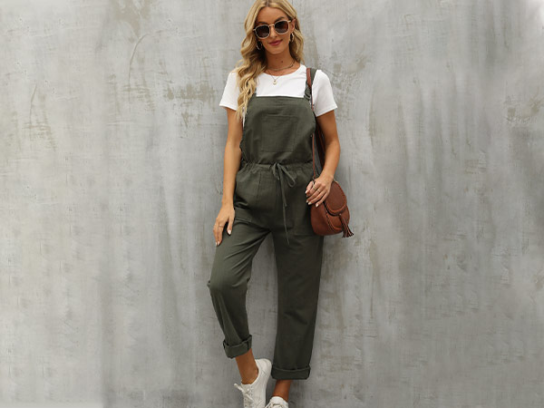 army green overalls 