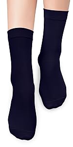 navy socks