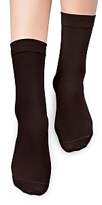 brown socks