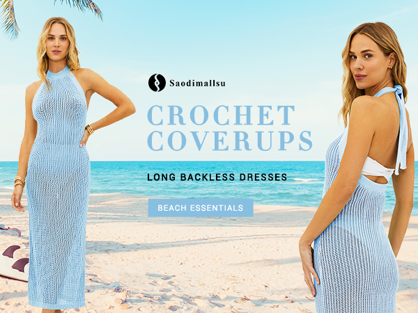 Mesh Swimsuit Cover Up Maxi Dress